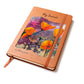 Dancing Poppies Journal – Vegan Leather Notebook Featuring Artwork by Nathalie Sorensson