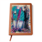 "Summer Vibes" Journal – Vegan Leather Notebook Featuring Artwork by Nathalie Sorensson